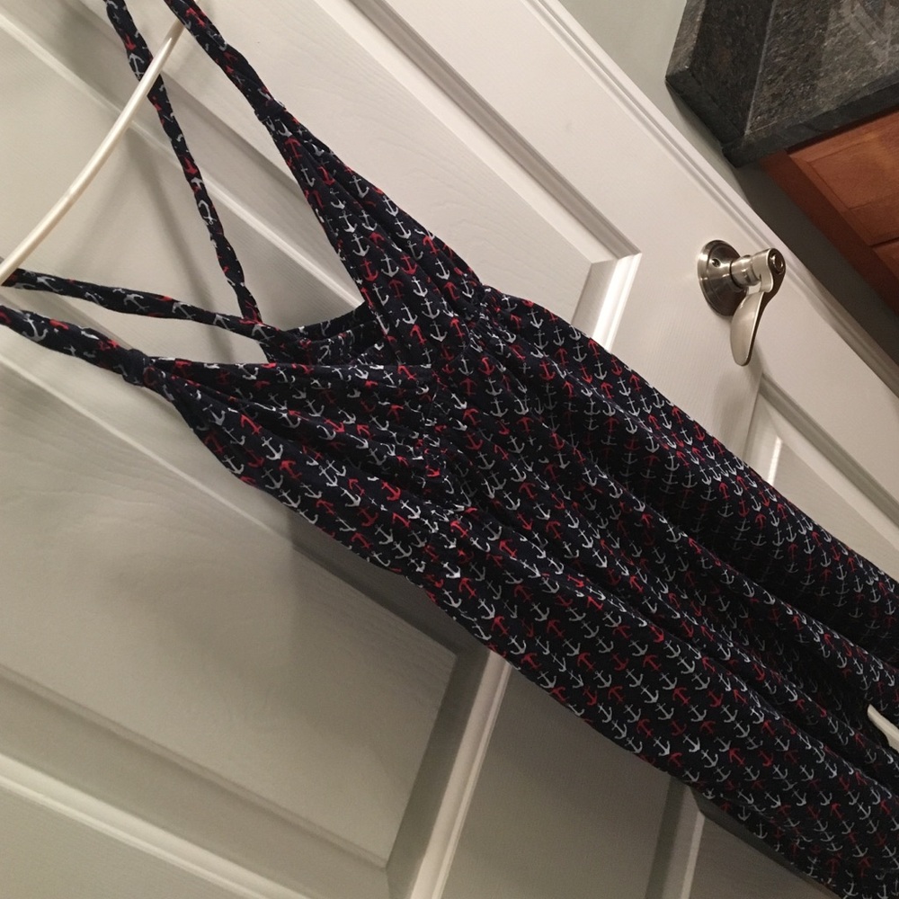 Red, white, and blue anchor coverup